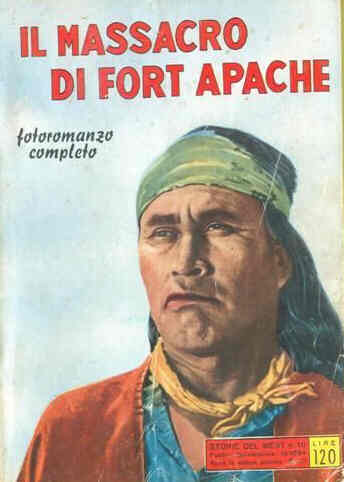 STORIE DEL WEST magazine side cover Issue 10 15 October 1954