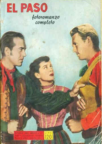 STORIE DEL WEST magazine side cover Issue 11 30 October 1954