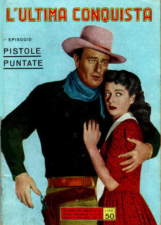 STORIE DEL WEST magazine side cover Issue 16 5 January 1953