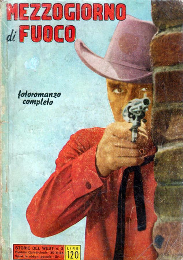 STORIE DEL WEST magazine side cover Issue 3 30 June 1954