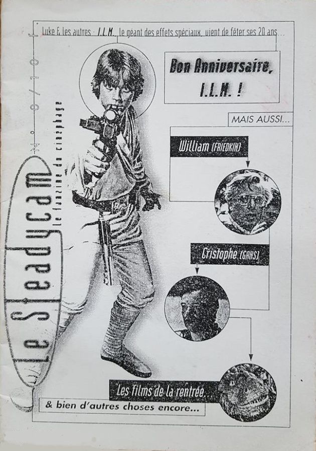 LE STEADYCAM magazine side cover   1995
