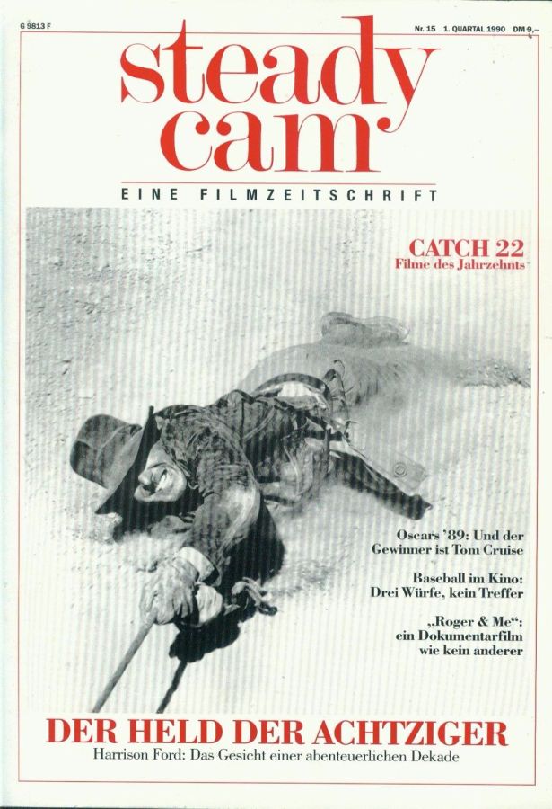 STEADYCAM magazine cover Issue 15   1990