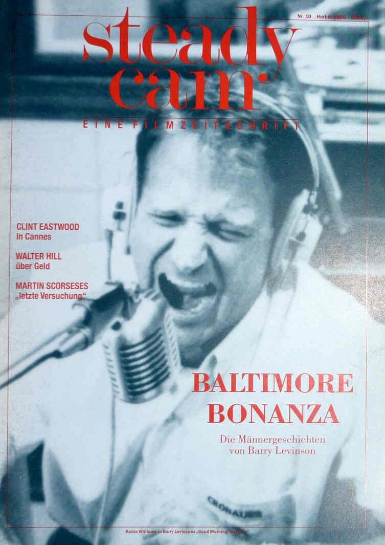 STEADYCAM magazine side cover Issue 10  1988