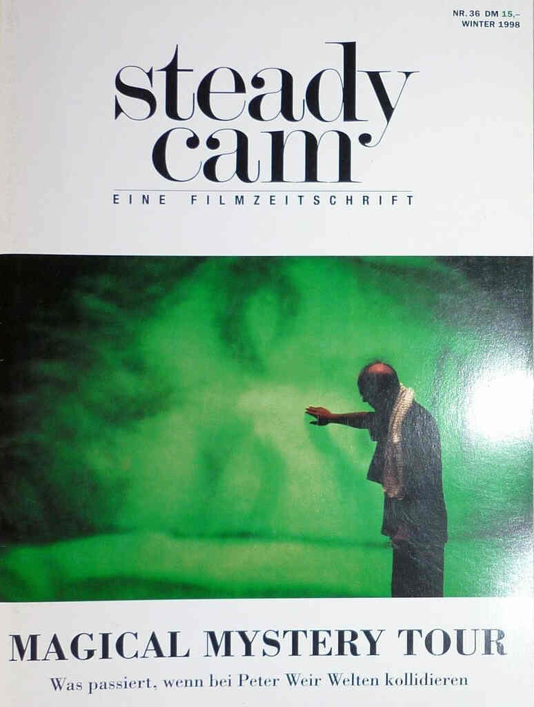 STEADYCAM magazine side cover Issue 36  1998