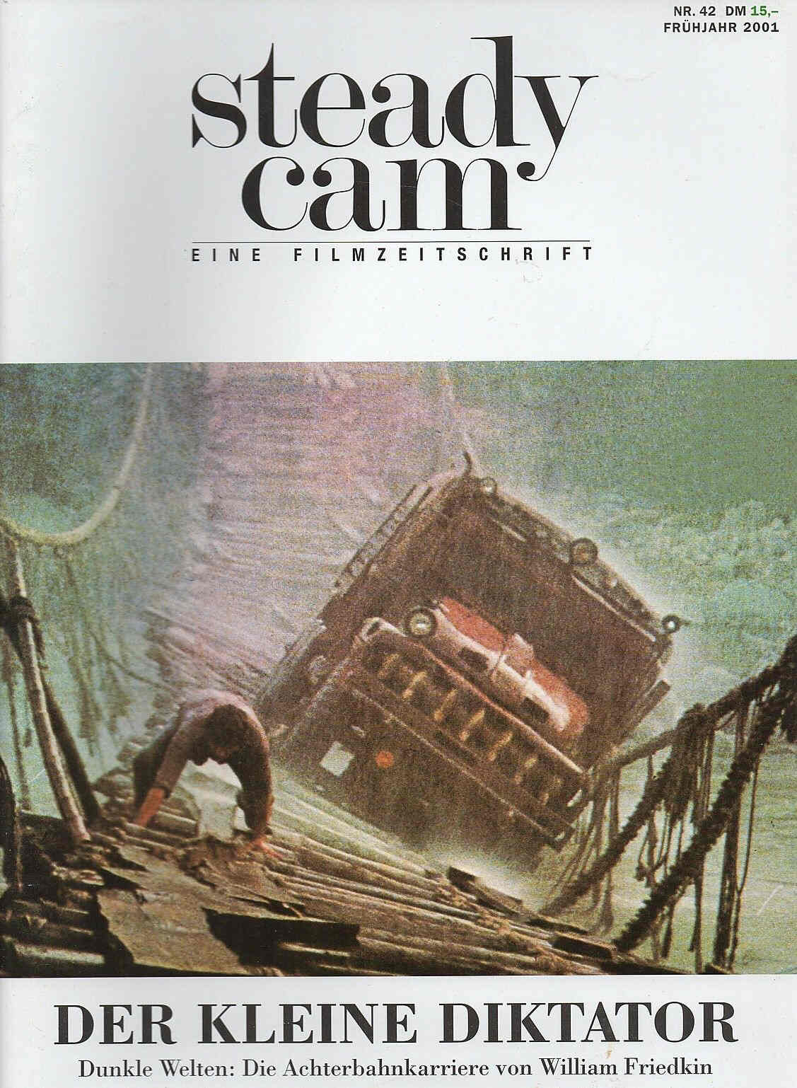 STEADYCAM magazine side cover Issue 42  2001