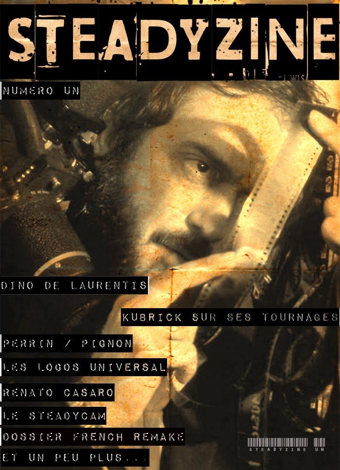 STEADYZINE magazine side cover Issue 1  2013