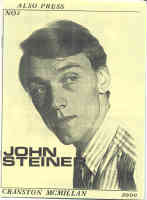 JOHN STEINER ZINE magazine side cover Issue 2  2000