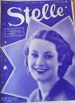 STELLE magazine side cover Issue 9  1934