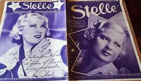 STELLE magazine side cover Issue 16  1934