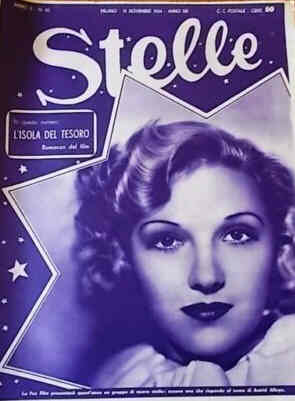STELLE magazine side cover Issue 45  1934