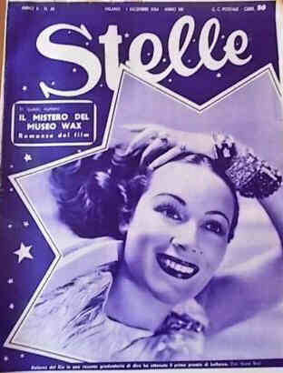 STELLE magazine side cover Issue 48  1934