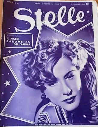 STELLE magazine side cover Issue 49  1934