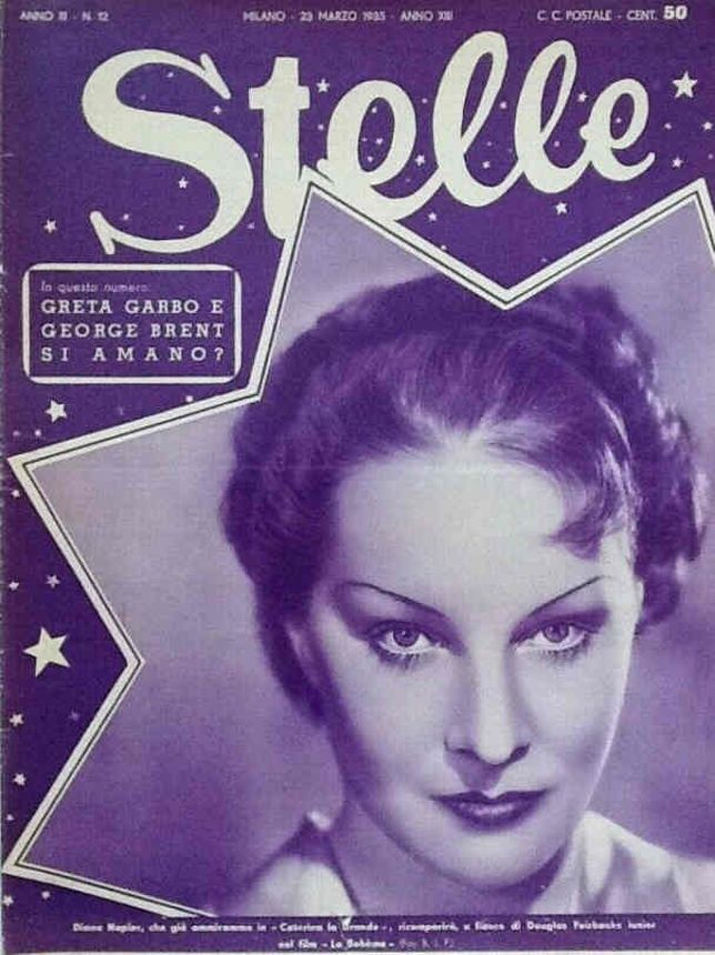 STELLE magazine side cover Issue 12 23 March 1935
