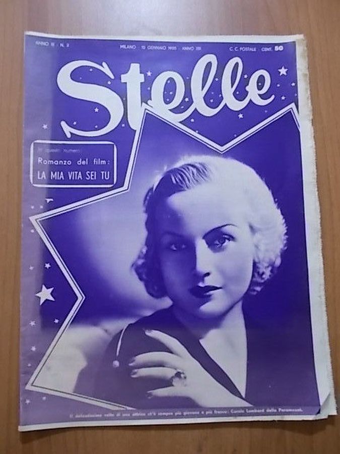 STELLE magazine side cover Issue 2 10 January 1935
