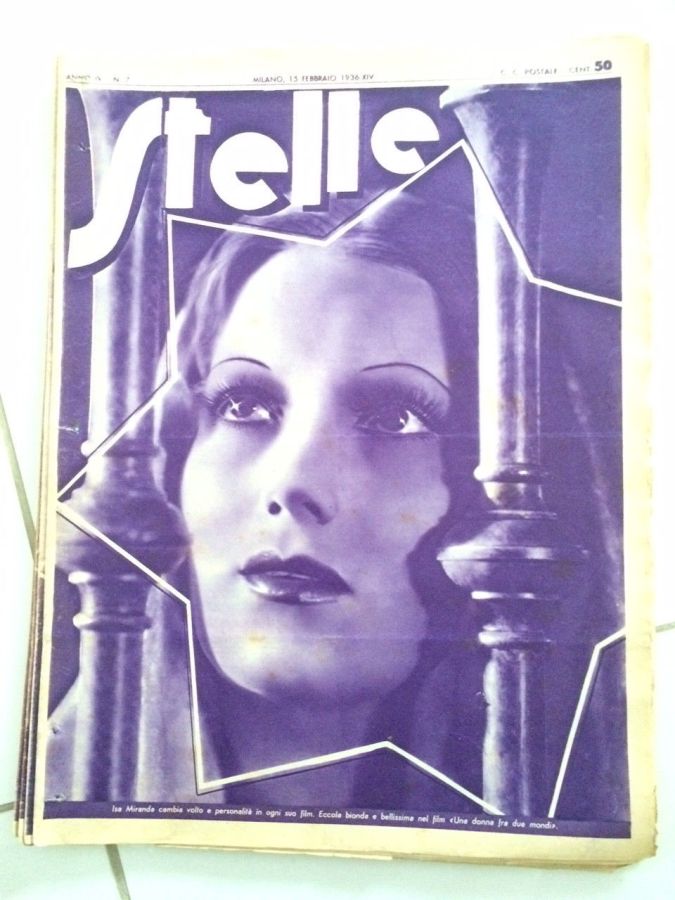 STELLE magazine side cover Issue 7 15 February 1936