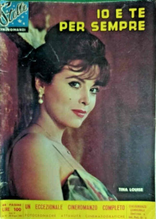 STELLE CINEROMANZI magazine side cover Issue 12 25 June 1962