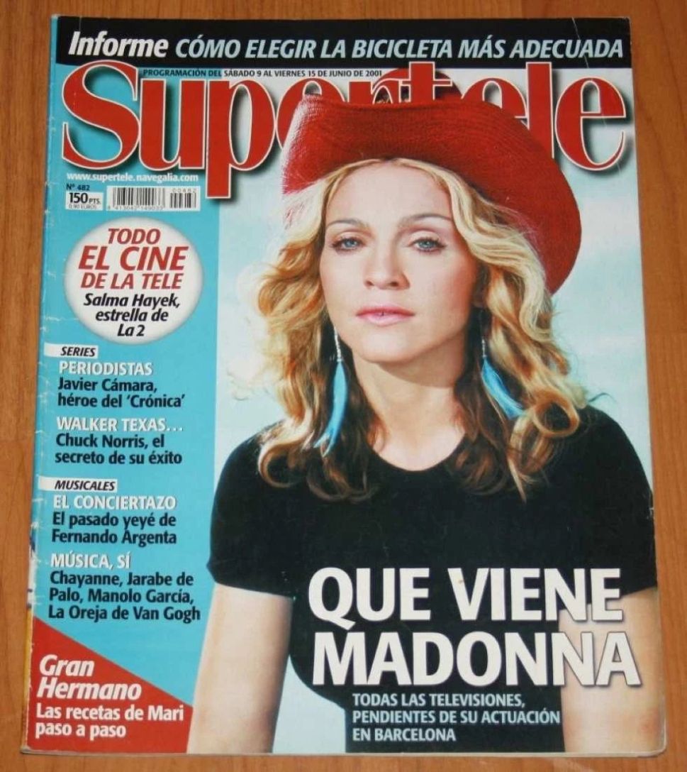 SUPERTELE magazine side cover Issue 482 9 June 2001
