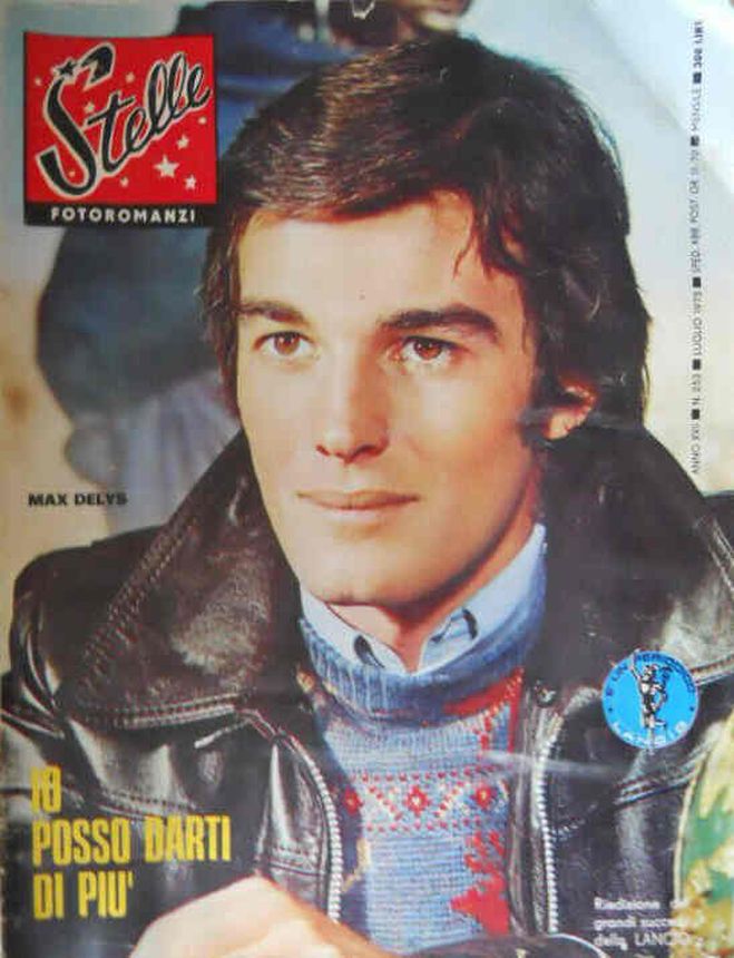 STELLE FOTOROMANZI magazine side cover Issue 253  July 1975