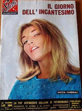 STELLE FOTOROMANZI magazine side cover Issue 81  1965
