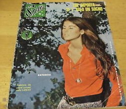STELLE FOTOROMANZI magazine side cover Issue 235  1972
