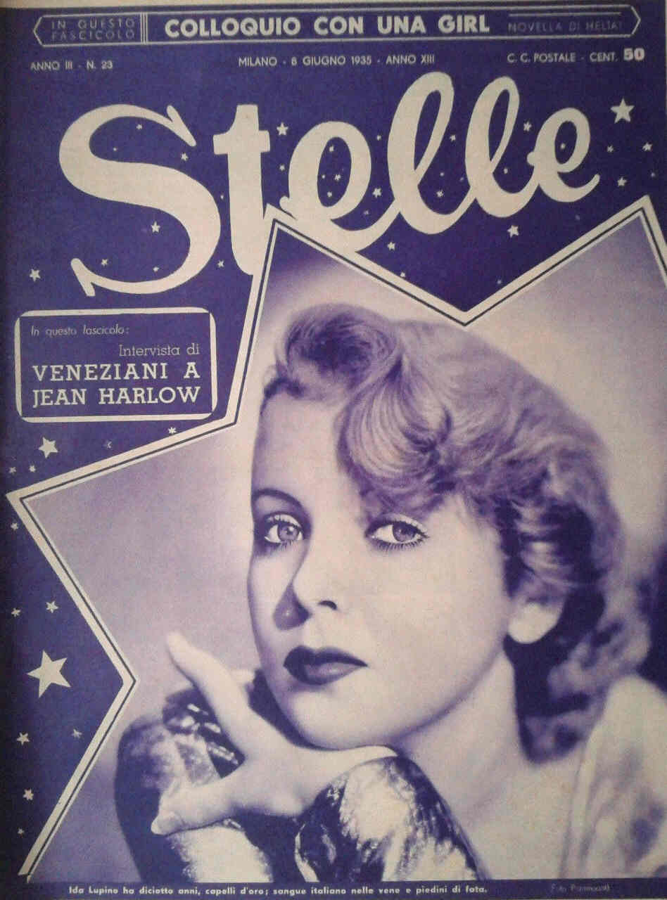 STELLE magazine side cover Issue 23 8 June 1935