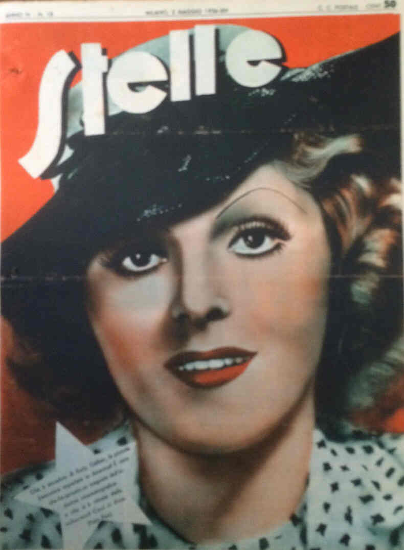 STELLE magazine side cover Issue 18 2 May 1936