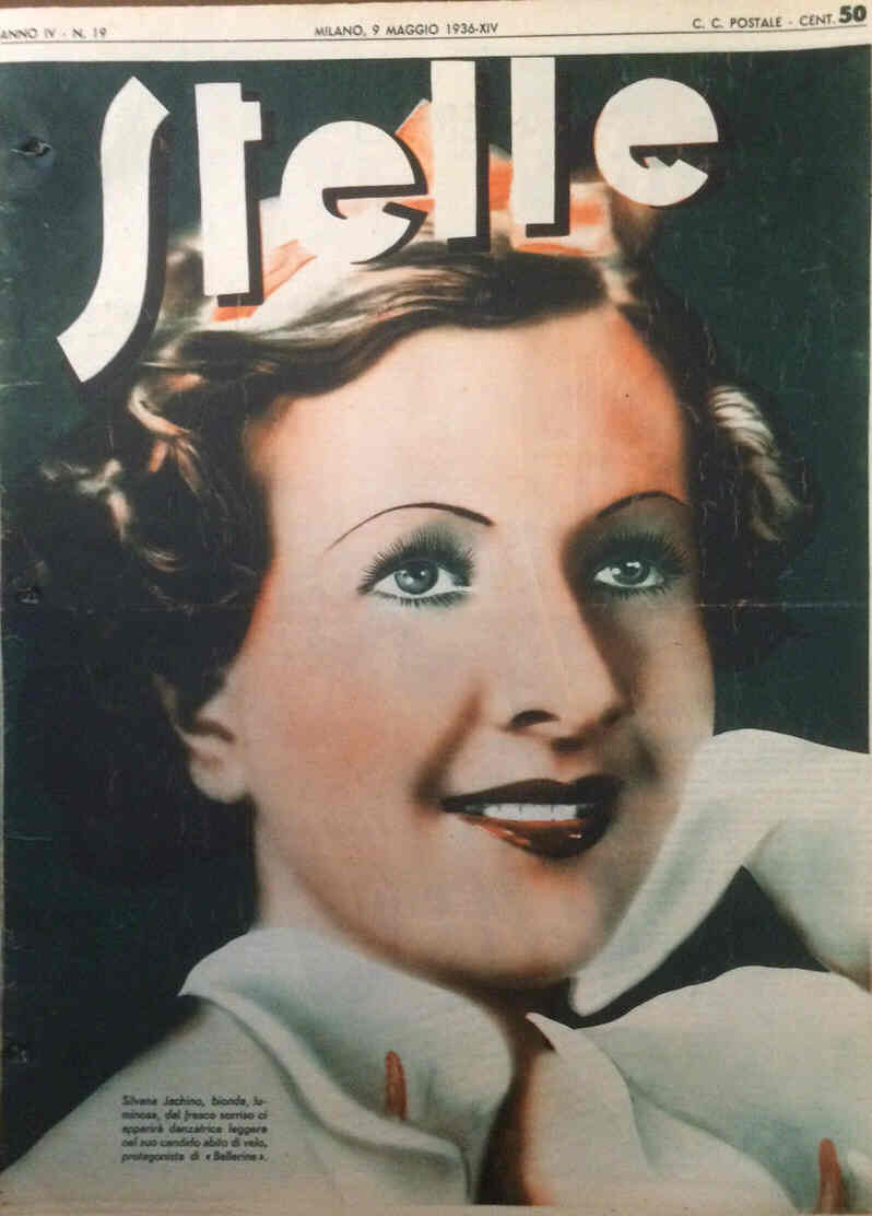 STELLE magazine side cover Issue 19 9 May 1936