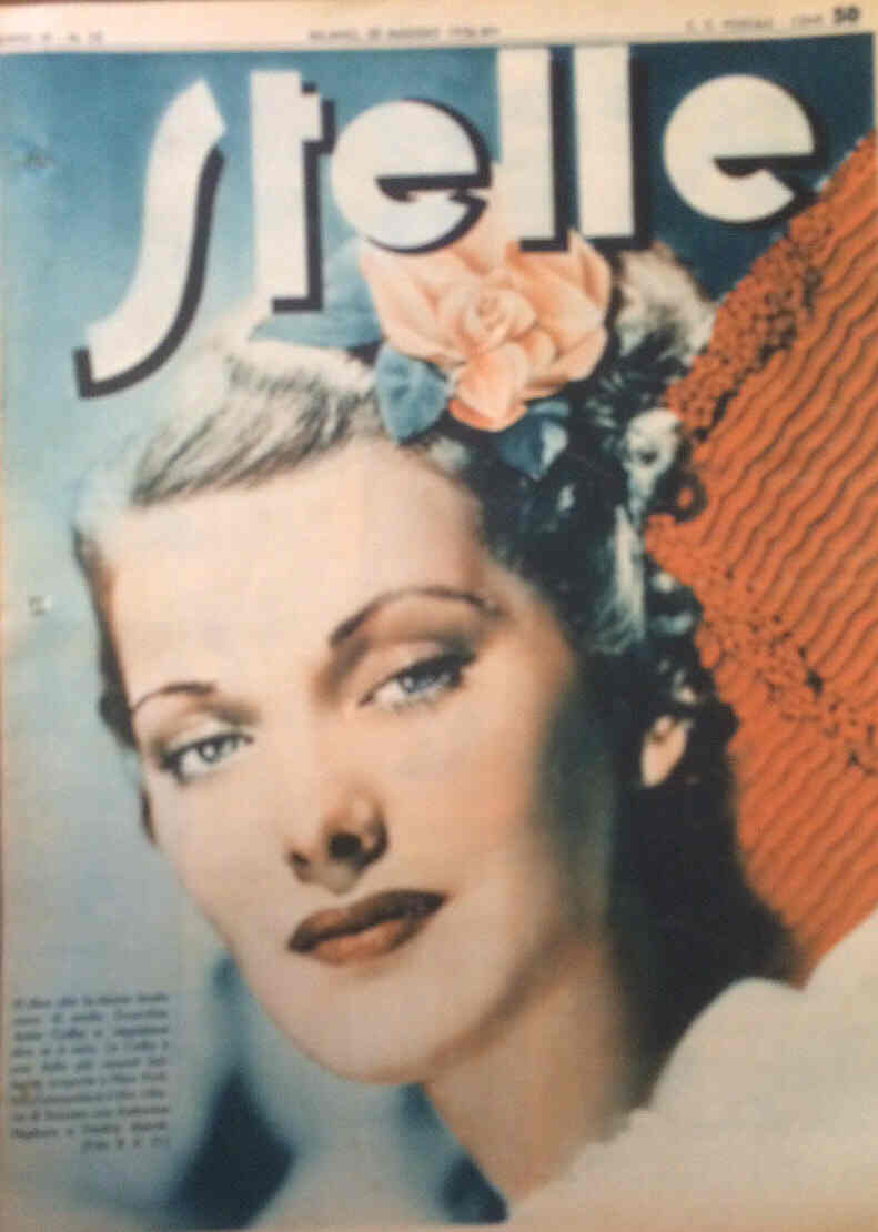 STELLE magazine side cover Issue 22 30 May 1936