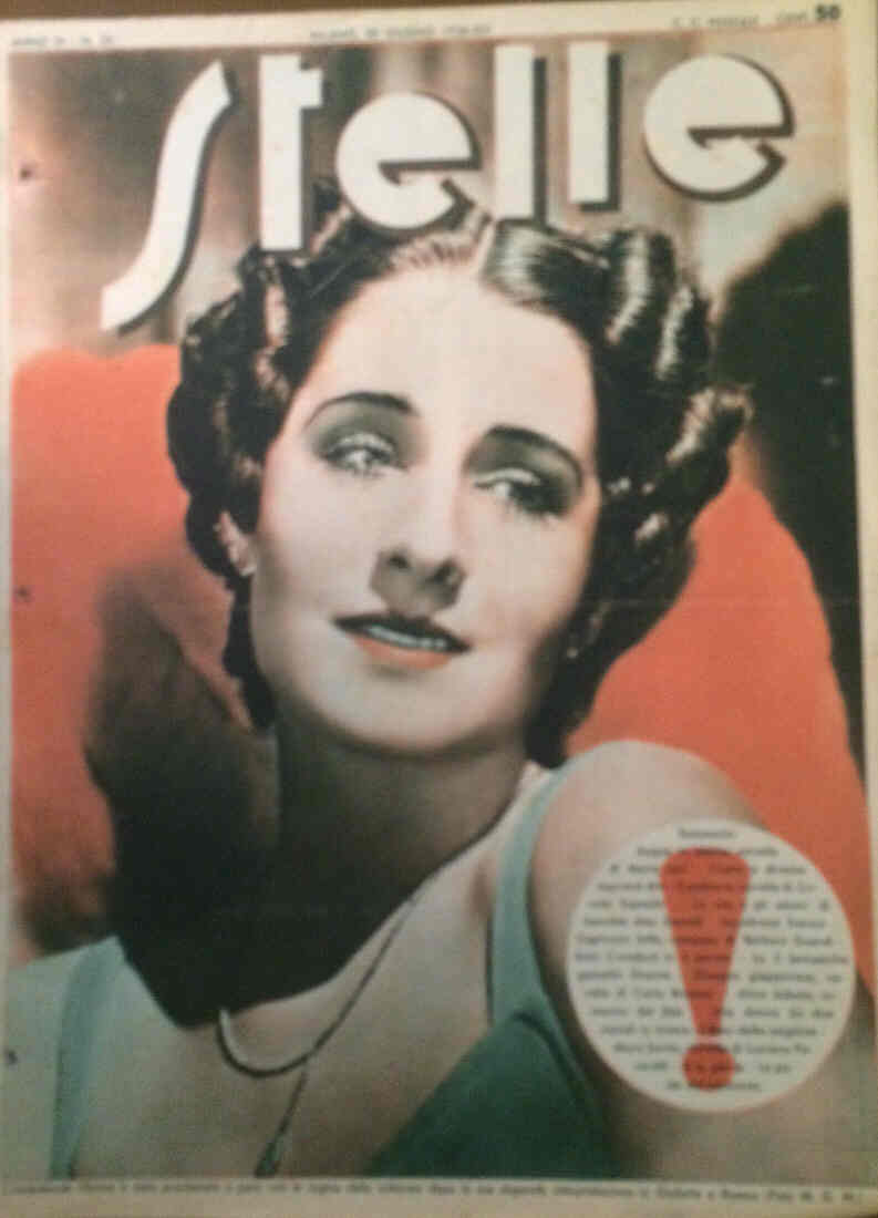 STELLE magazine side cover Issue 25 20 June 1936