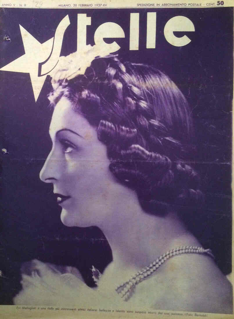 STELLE magazine side cover Issue 8 20 February 1937