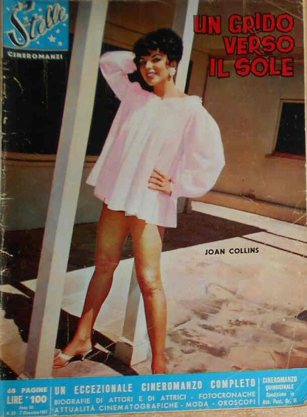 STELLE CINEROMANZI magazine side cover Issue 23 7 December 1961