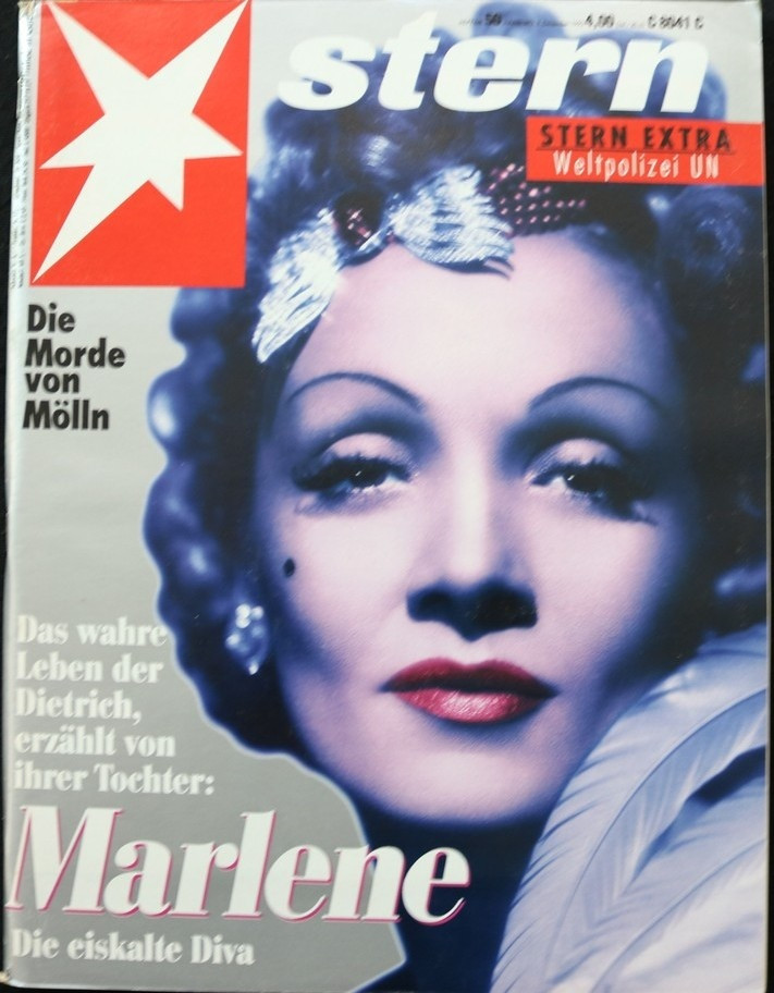 STERN magazine cover Issue 50 3 December 1992