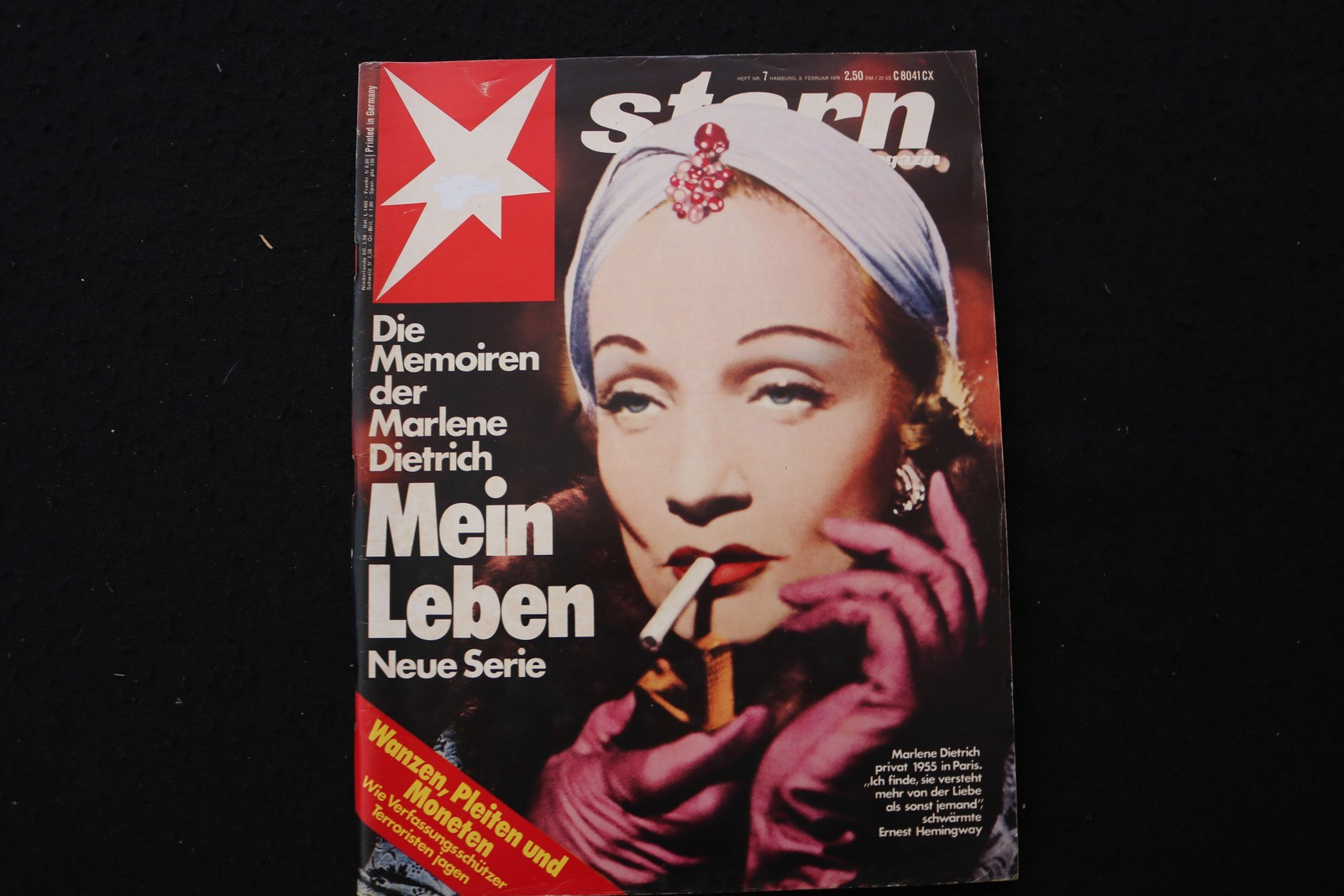 STERN magazine cover Issue 7 8 February 1979