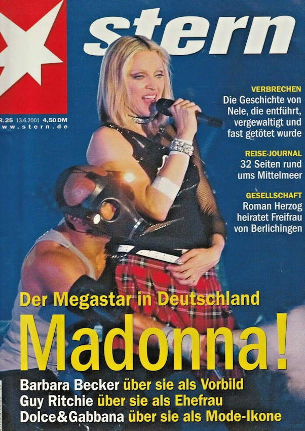 STERN magazine cover Issue 25 13 June 2001