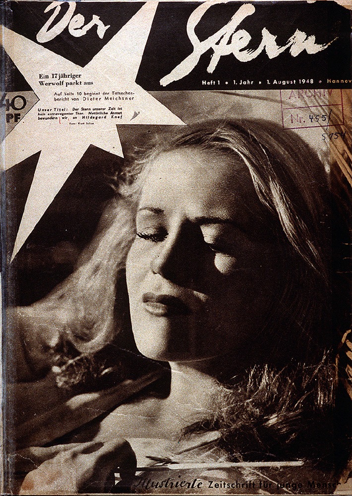 STERN magazine side cover Issue 1 1 August 1948