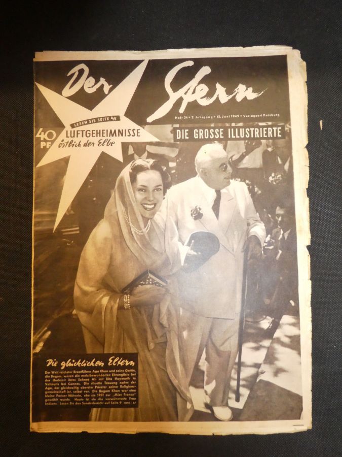 STERN magazine side cover Issue 24 12 June 1949