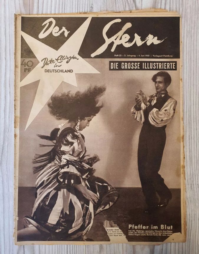 STERN magazine side cover Issue 23 4 June 1950