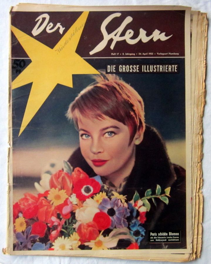 STERN magazine side cover Issue 17 24 April 1955
