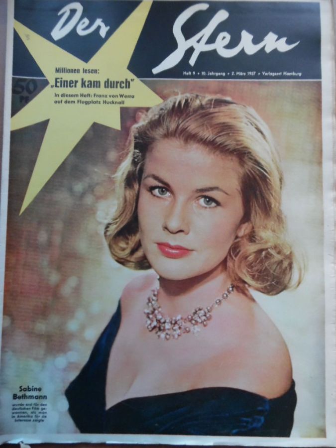 STERN magazine side cover Issue 9 2 March 1957