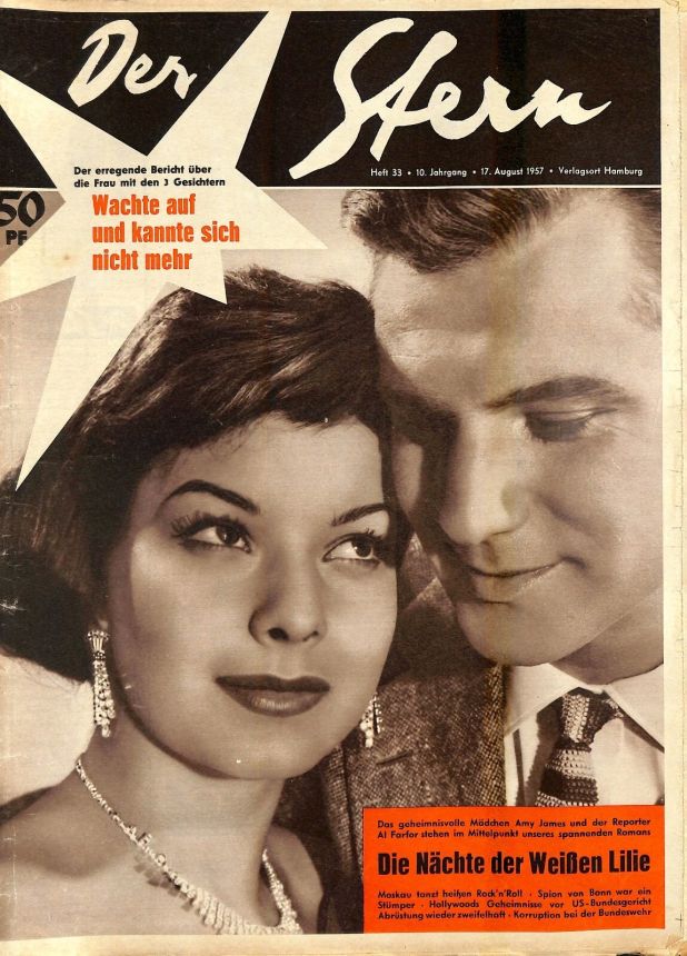 STERN magazine side cover Issue 33 17 August 1957