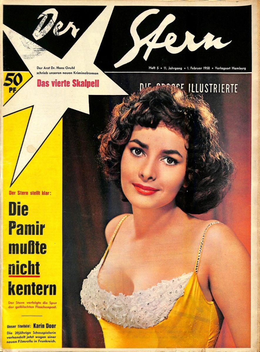 STERN magazine side cover Issue 5 1 February 1958