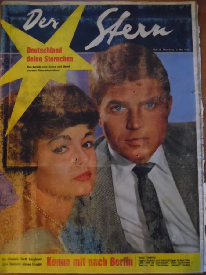 STERN magazine side cover Issue 18 2 May 1958