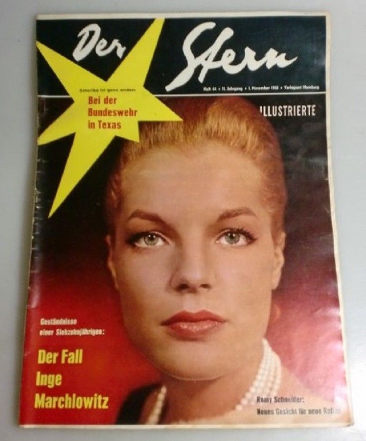 STERN magazine side cover Issue 44 1 November 1958