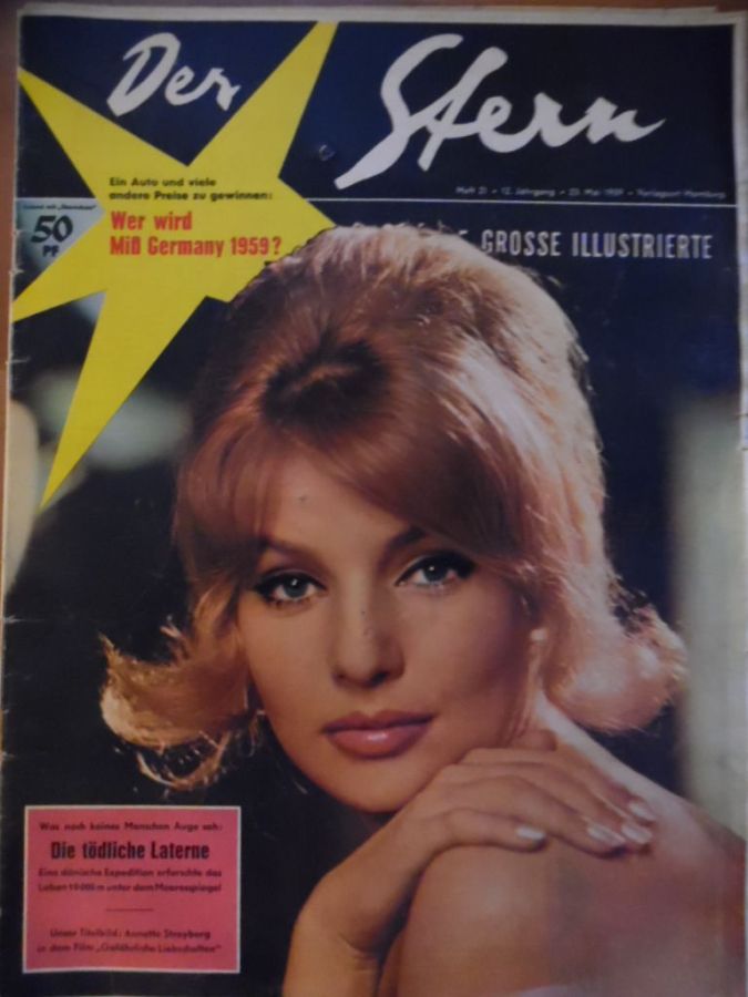 STERN magazine side cover Issue 21 23 May 1959