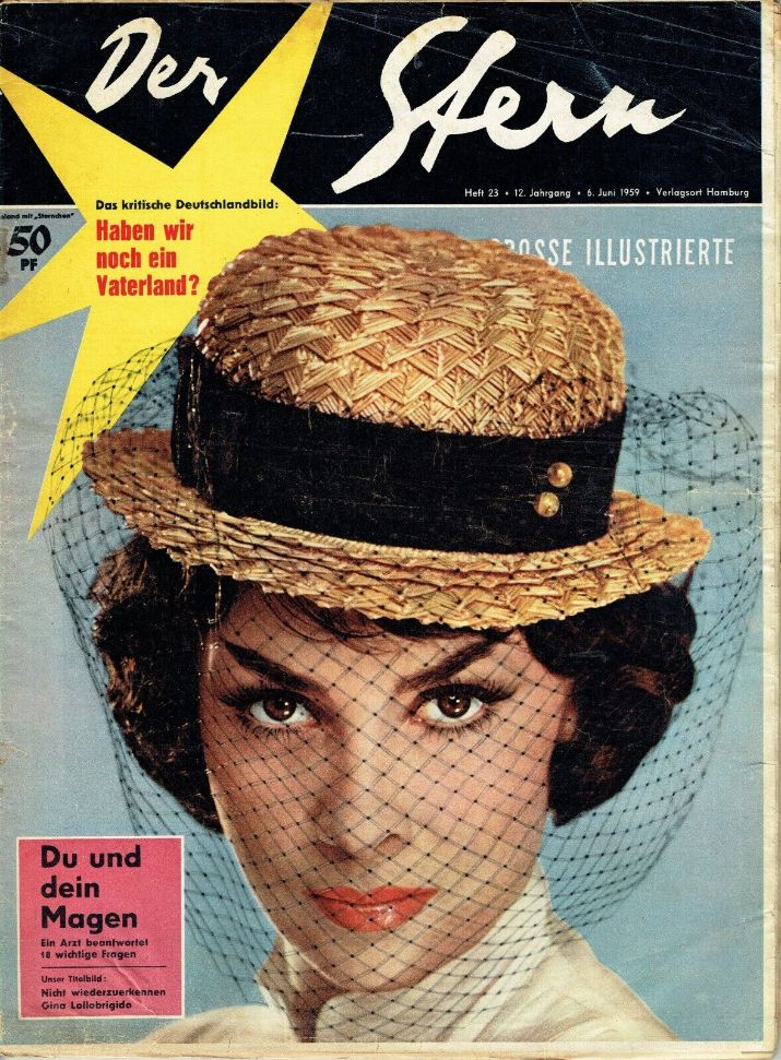 STERN magazine side cover Issue 23 6 June 1959
