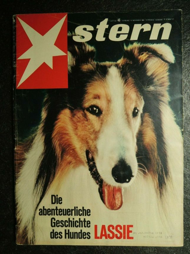 STERN (AUSTRIA) magazine side cover Issue 46 15 November 1964