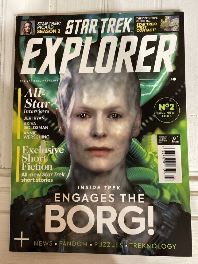 STAR TREK EXPLORER UK magazine side cover Issue 2   2022