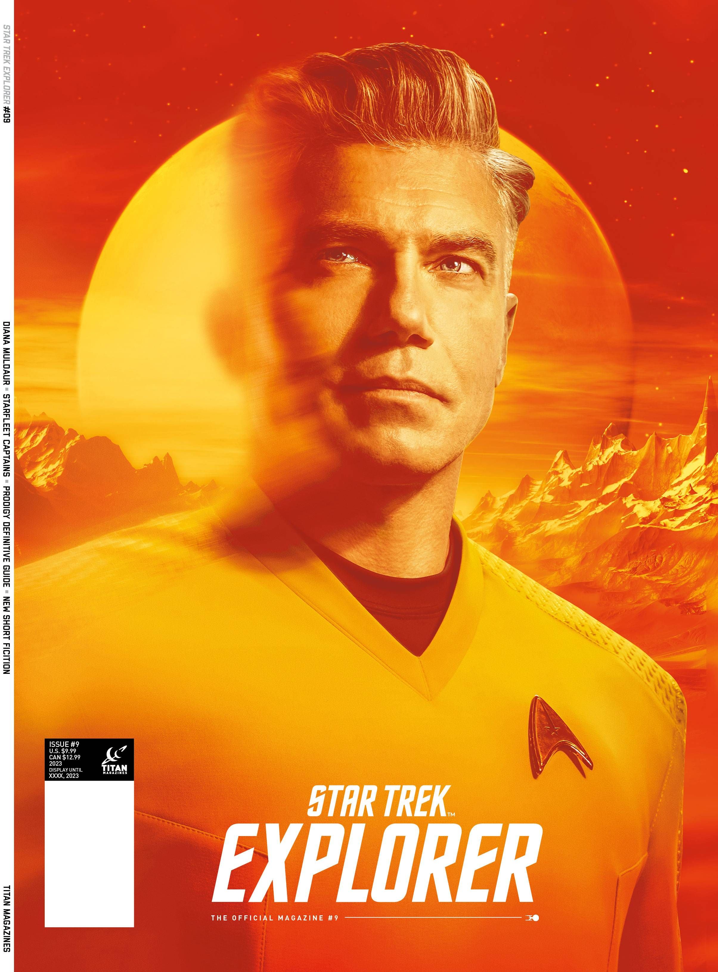 STAR TREK EXPLORER UK magazine side cover Issue 9   2023