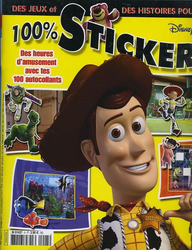 HUNDRED PERCENT STICKERS magazine side cover Issue 5  October 2011