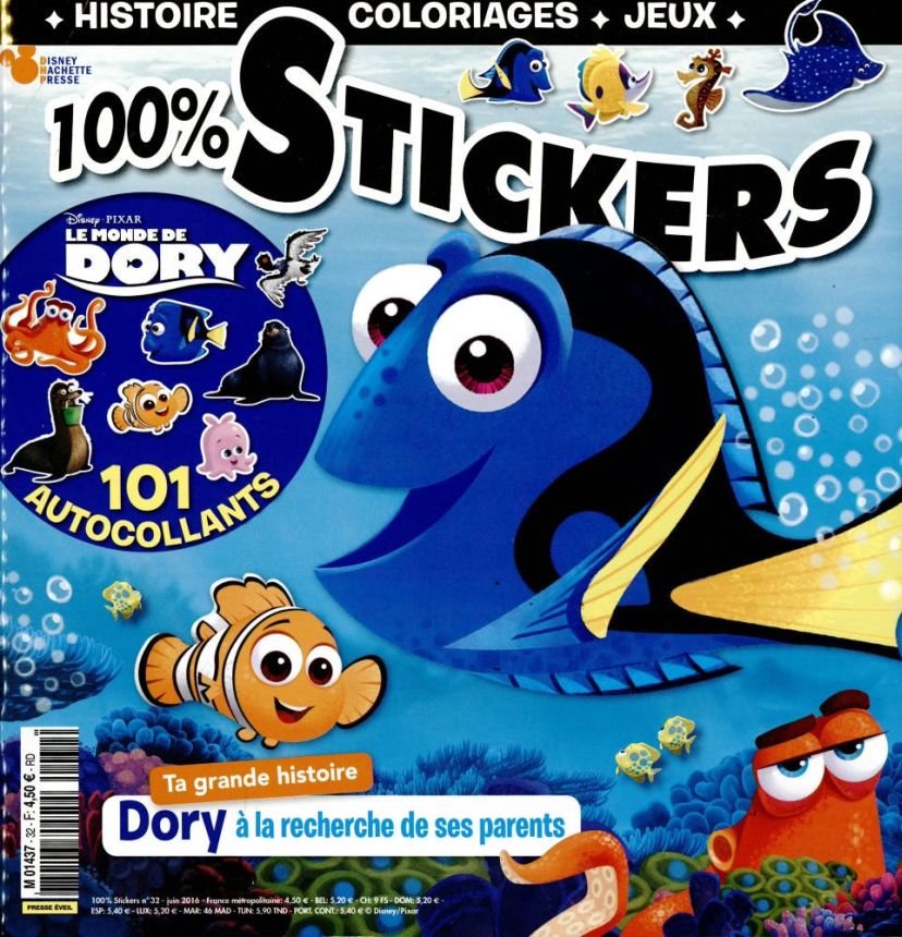 HUNDRED PERCENT STICKERS magazine side cover Issue 32  June 2016